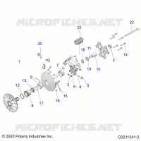 TRASMISSIONE, PRIMARY CLUTCH