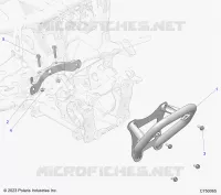 CHASSIS, PARAURTI ANTERIORE