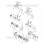 PISTONEEE   ALBERO MOTORE  TRAIL (4921272127041A)
