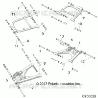 SOSPENSIONE POSTERIORE CONTROL ARMS