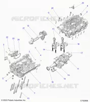 ENGINE, CRANKCASE, ALBERO MOTORE