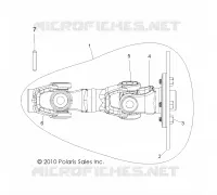 TRASMISSIONE, REAR PROP ALBERO