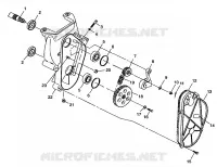 carter della catena 600 XC 0981758 (4944194419B009)