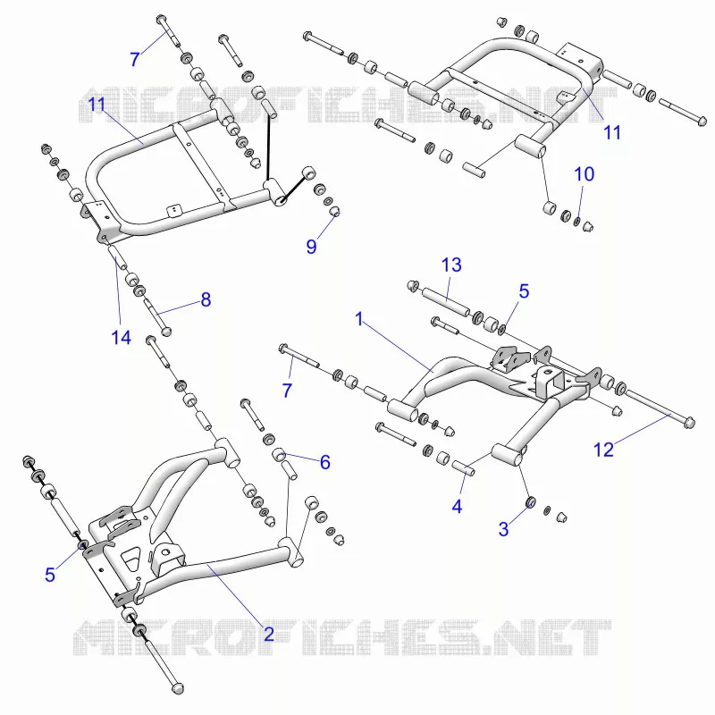 SOSPENSIONE POSTERIORE CONTROL ARMS