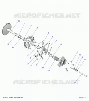 TRASMISSIONE, PRIMARY CLUTCH