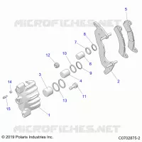 BRAKES, PINZA FRENO ANTERIORE