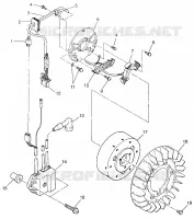 MAGNETO WIDETRAK GT 0972061 AND EUROPEAN WIDETRAK GT E972061 (4938173817C012)
