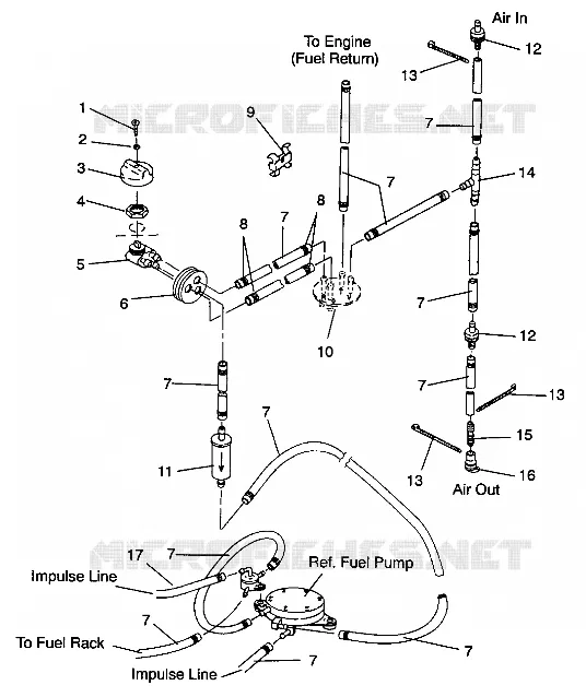 SISTEMA DI ALIMENTAZIONE CARBURANTE SL 750 / B934070 (4924752475006A)