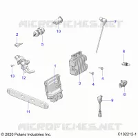 ELETTRICO, SWITCHES, SENSORS, ECU AND CONTROL MODULES