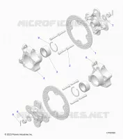 SOSPENSIONI ANTERIORI CARRIER AND HUB