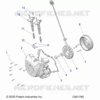 ELETTRICO, IGNITION SYSTEM, W/STATOR COVER