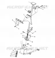 INSIEME DELLO STERZO POST Sportsman 4x4 W948040 (4926842684B008)