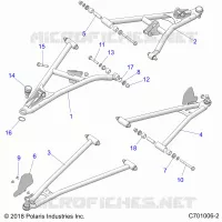 SOSPENSIONI ANTERIORI CONTROL ARMS