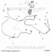 CONDOTTO DEL RISCALDATORE