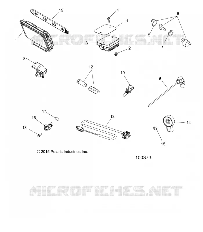 ELETTRICO, SWITCHES, SENSORS, ECU AND CONTROL MODULES