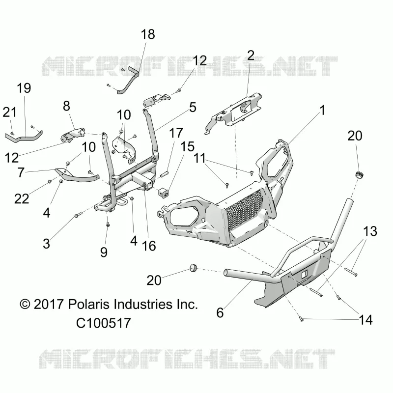 PARAURTI ANTERIORE AND MOUNTING