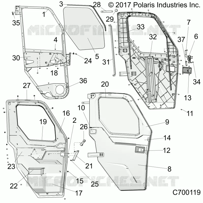 PORTE, FRONT, FULL