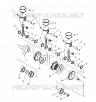 PISTONEEE   ALBERO MOTORE XLT/0930767,XLT SP/0930667    XLT SKS/0930567 (4923012301035A)
