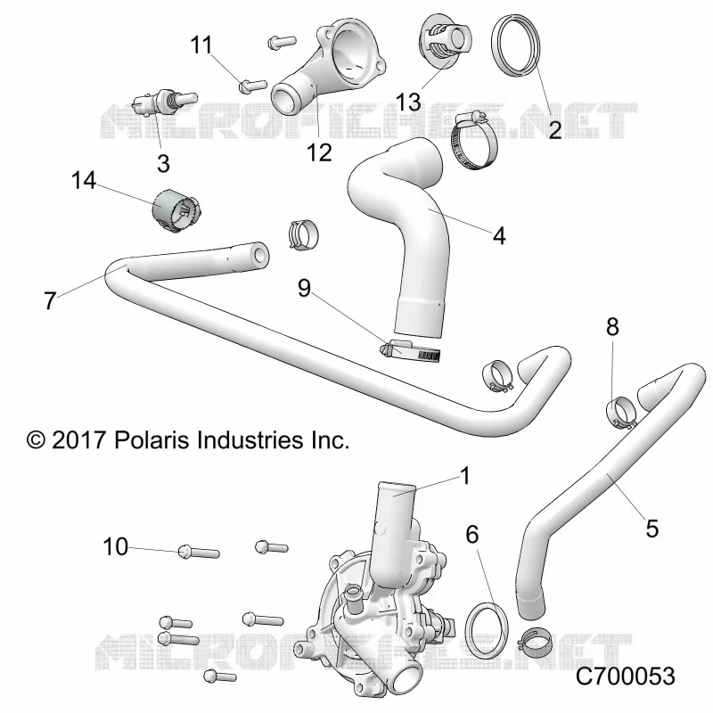 MOTORE, WATERPUMP AND BYPASS