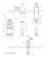 SHOCK ANTERIORE PISTA (7044121)