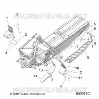 CHASSIS, PROTEZIONE FRIZIONE/FOOTRESTS/RUNNING BOARDS