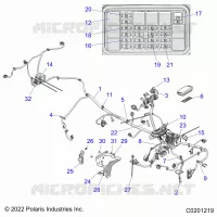 ELETTRICO, MAIN WIRE HARNESS