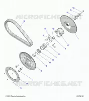 TRASMISSIONE, SECONDARY CLUTCH