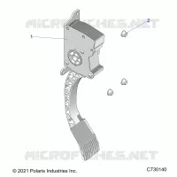 ENGINE, ACCELERATORE PEDALE