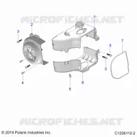 ENGINE, FAN COVER AND SINDONE