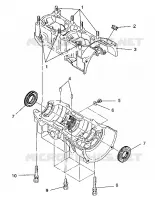 CARTER ASSEMBLY 500 EFI/0930674 and  500 EFI SKS/0930574 (4922962296029A)