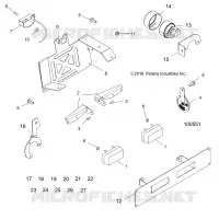 ELETTRICO, TURN SIGNALS, HORN AND LICENSE PLATE LIGHT