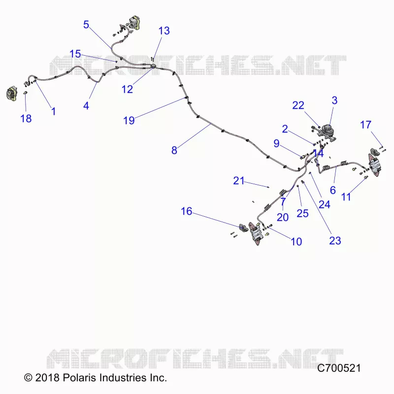 LINEE FRENO AND MASTER CYLINDER