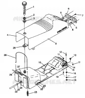 MONTAGGIO SEDILE   SERBATOIO 440 0942760 and 440 SKS 0942560 (4925072507002A)