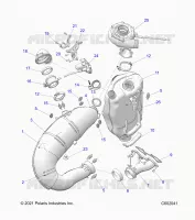 ENGINE, IMPIANTO DI SCARICO AND TURBO ASM.