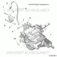 TRASMISSIONE, MAIN GEARCASE MOUNTING