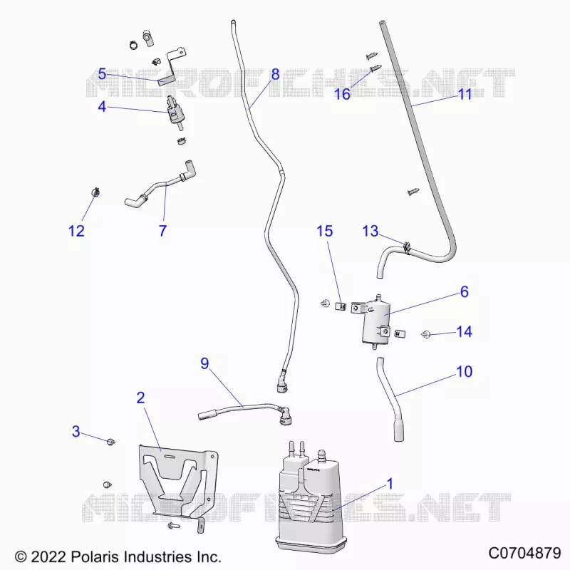 SISTEMA DI ALIMENTAZIONE CARBURANTE, FUEL TANK, EVAP