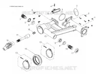 TELAIO, REAR SWING ARM