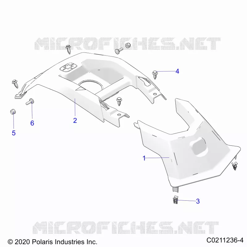 BODY, FRONT COVER