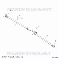 TRASMISSIONE, FRONT PROP SHAFT