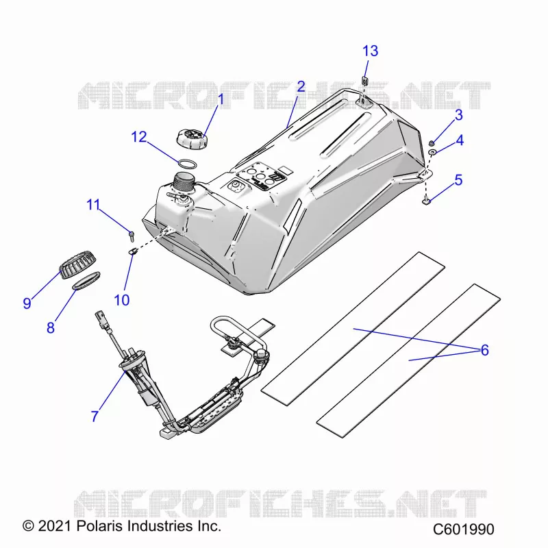 SISTEMA DI ALIMENTAZIONE CARBURANTE, FUEL TANK AND PUMP