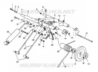 POSTERIORE COPPIA ARM 500 0972764, EUROPEAN 500 E972764 and 500 RMK 0972964 (4938393839C006)