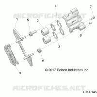 BRAKES, PINZA POSTERIORE