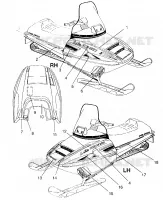 DECALS LITE DELUXE 0963431 (4931663166A012)
