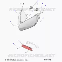 ELETTRICO, HEADLIGHT AND TAILLIGHT