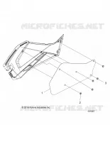 RIGHT HAND SIDE PANEL HEAT SHIELD AND HARDWARE 1 UP