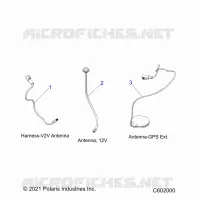 ELETTRICO, GPS HARNESS AND ANTENNA
