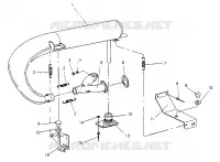 IMPIANTO DI SCARICO WIDETRAK LX 0952064 and  EUROPEAN WIDETRAK LX E952064 (4928942894C004)