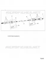 TRASMISSIONE, REAR DRIVE SHAFT