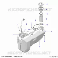 SISTEMA DI ALIMENTAZIONE CARBURANTE, FUEL TANK