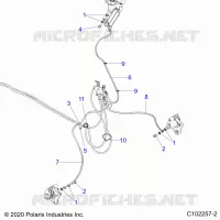 LINEE FRENO, FRONT
